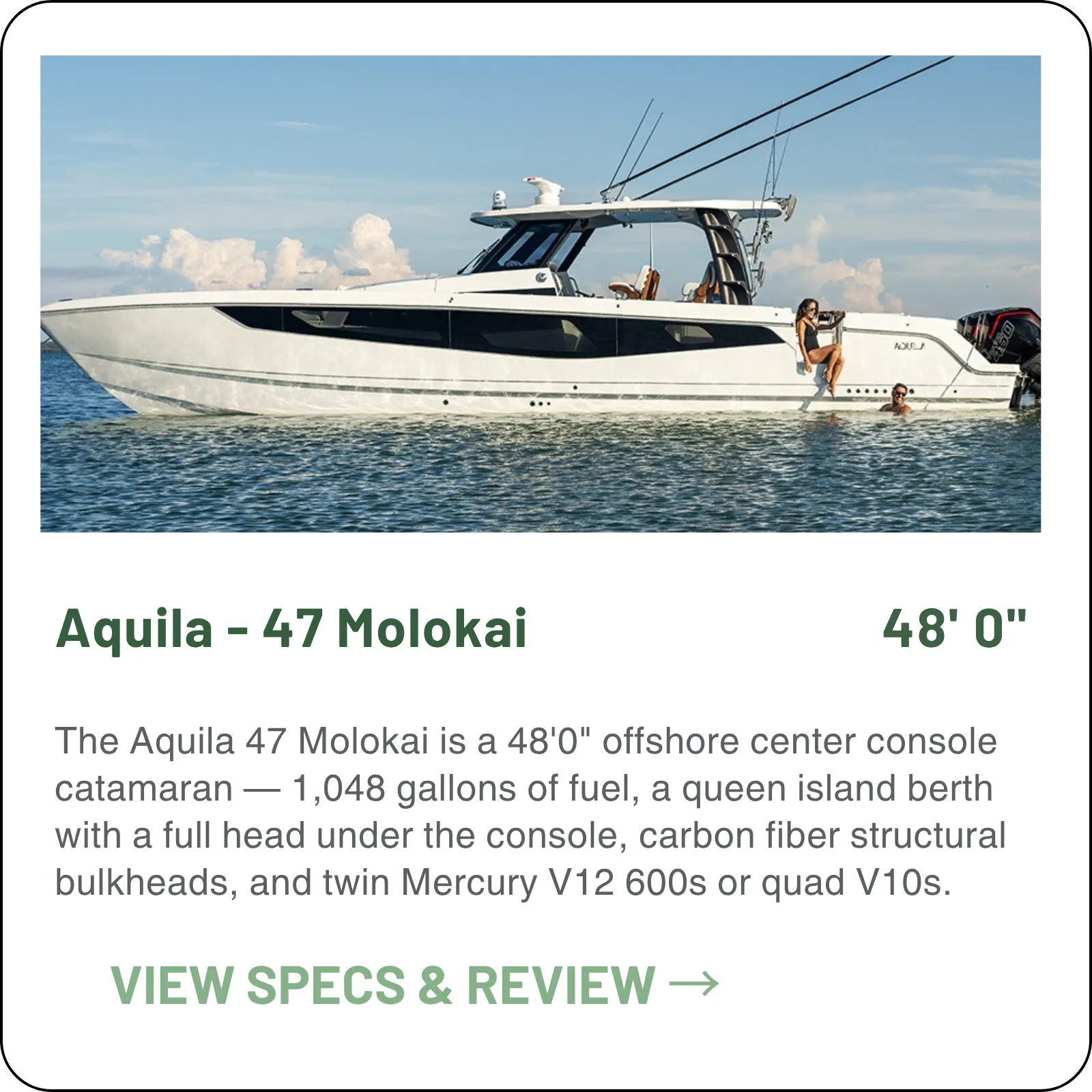 Aquila 47 Molokai model card