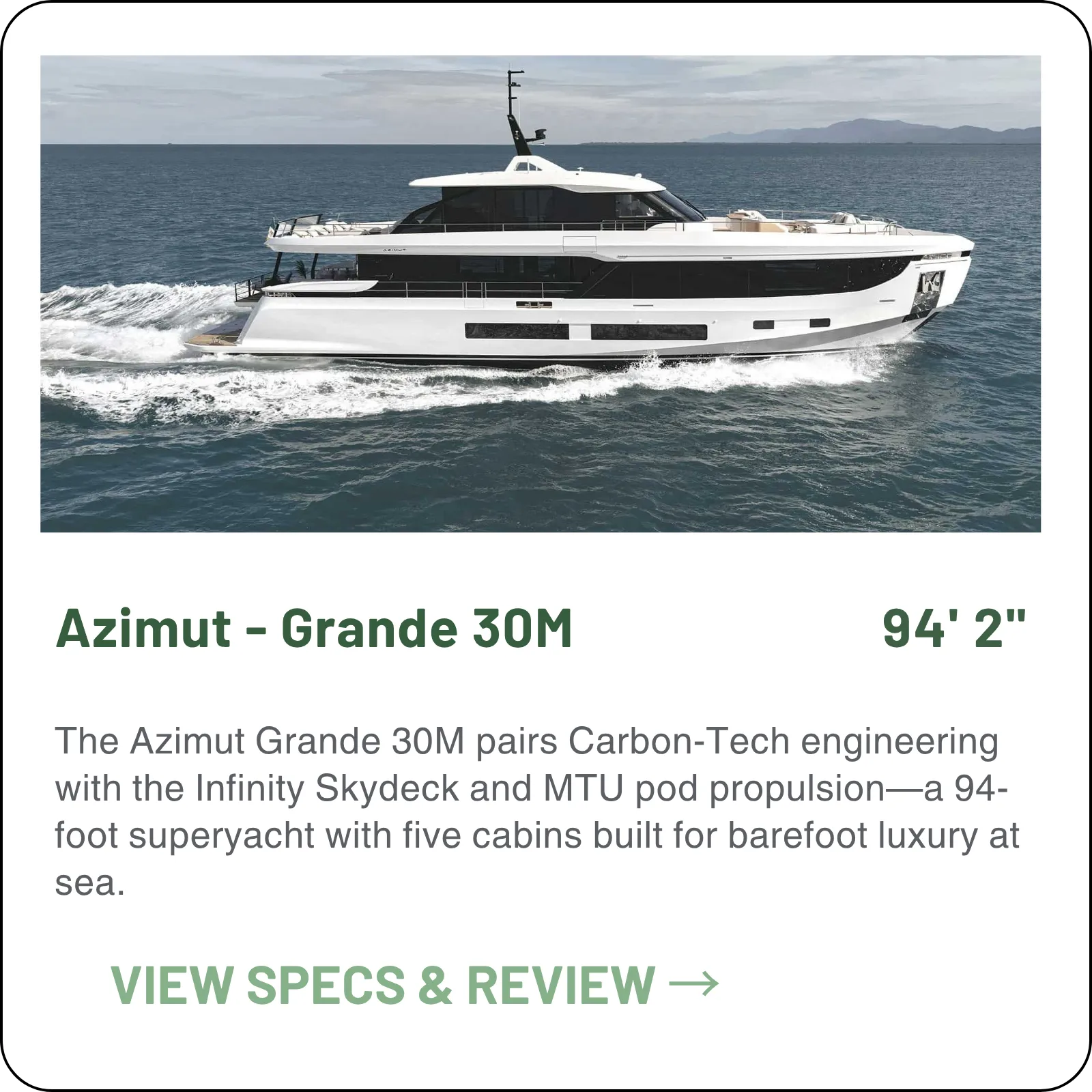 Azimut Grande 30M model card