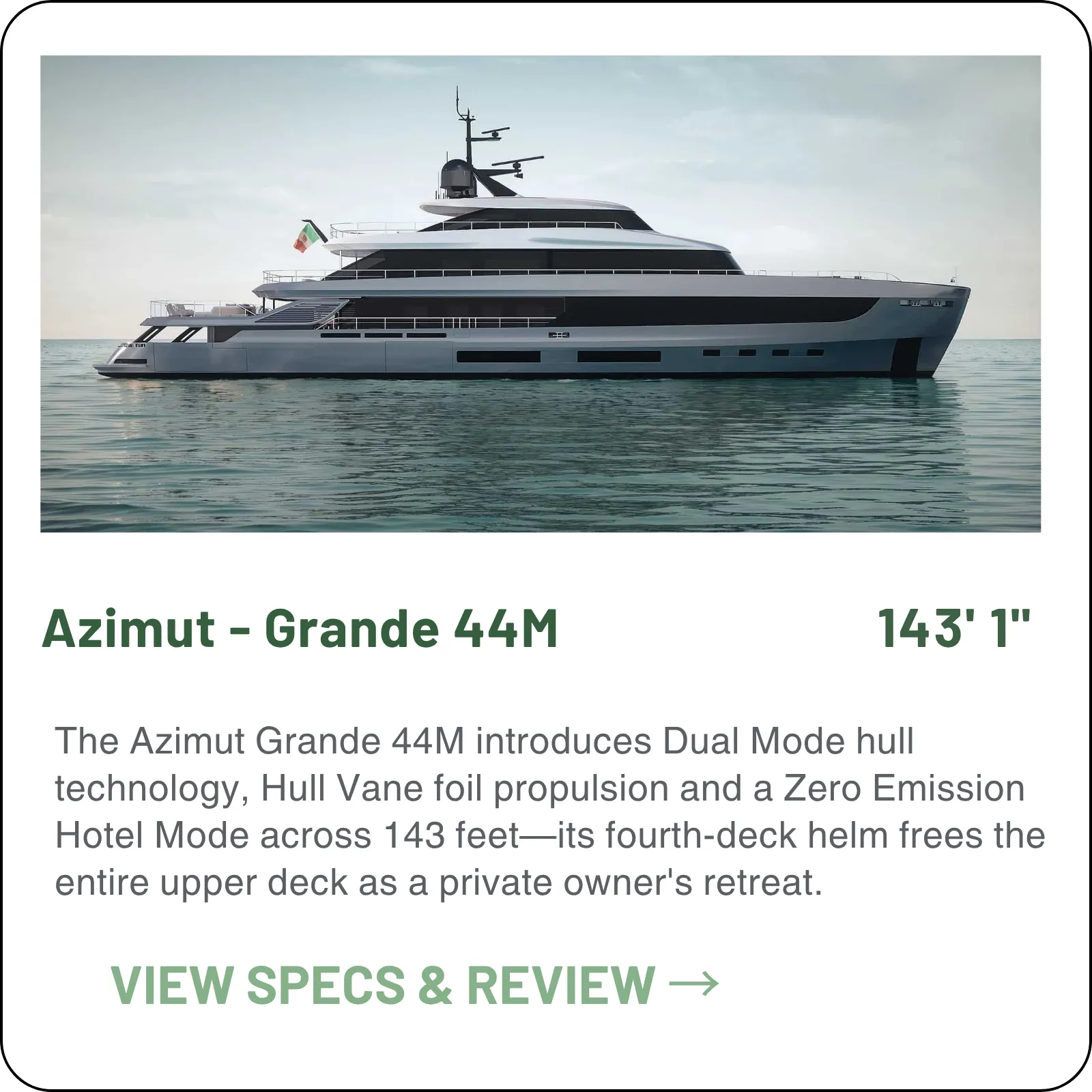 Azimut Grande 44M model card