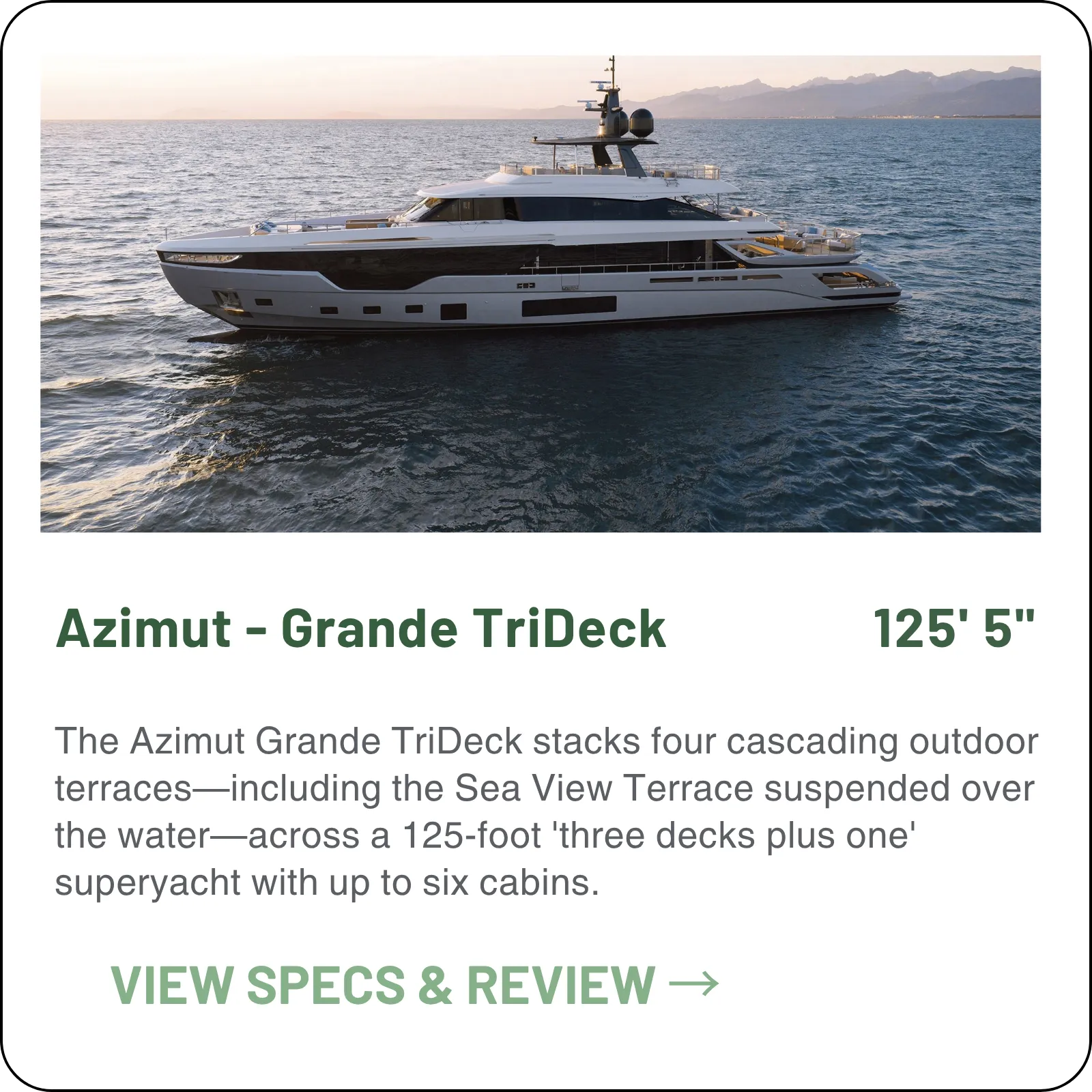 Azimut Grande TriDeck model card