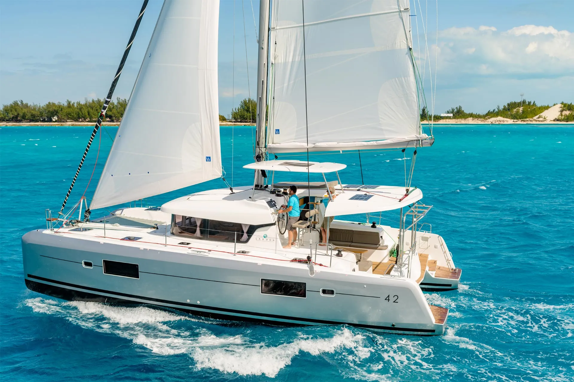 Lagoon yacht