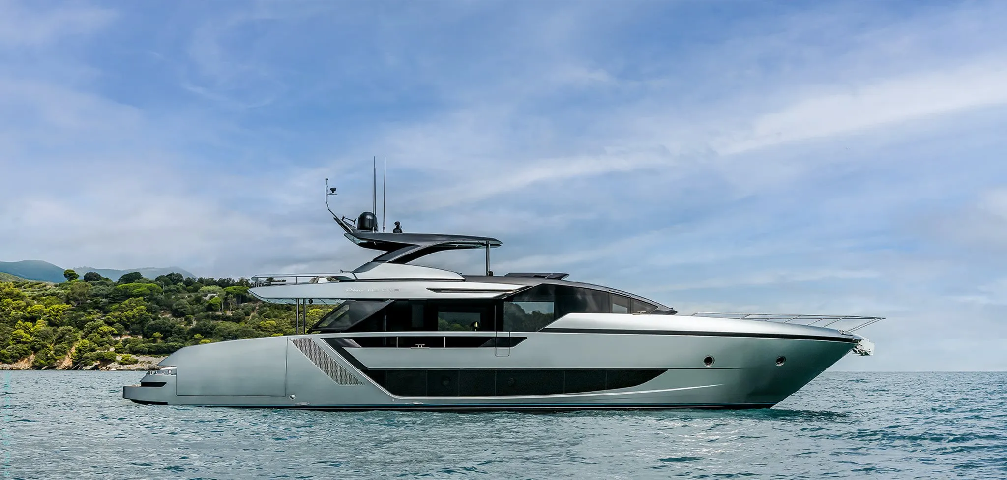 Riva Flybridge yacht