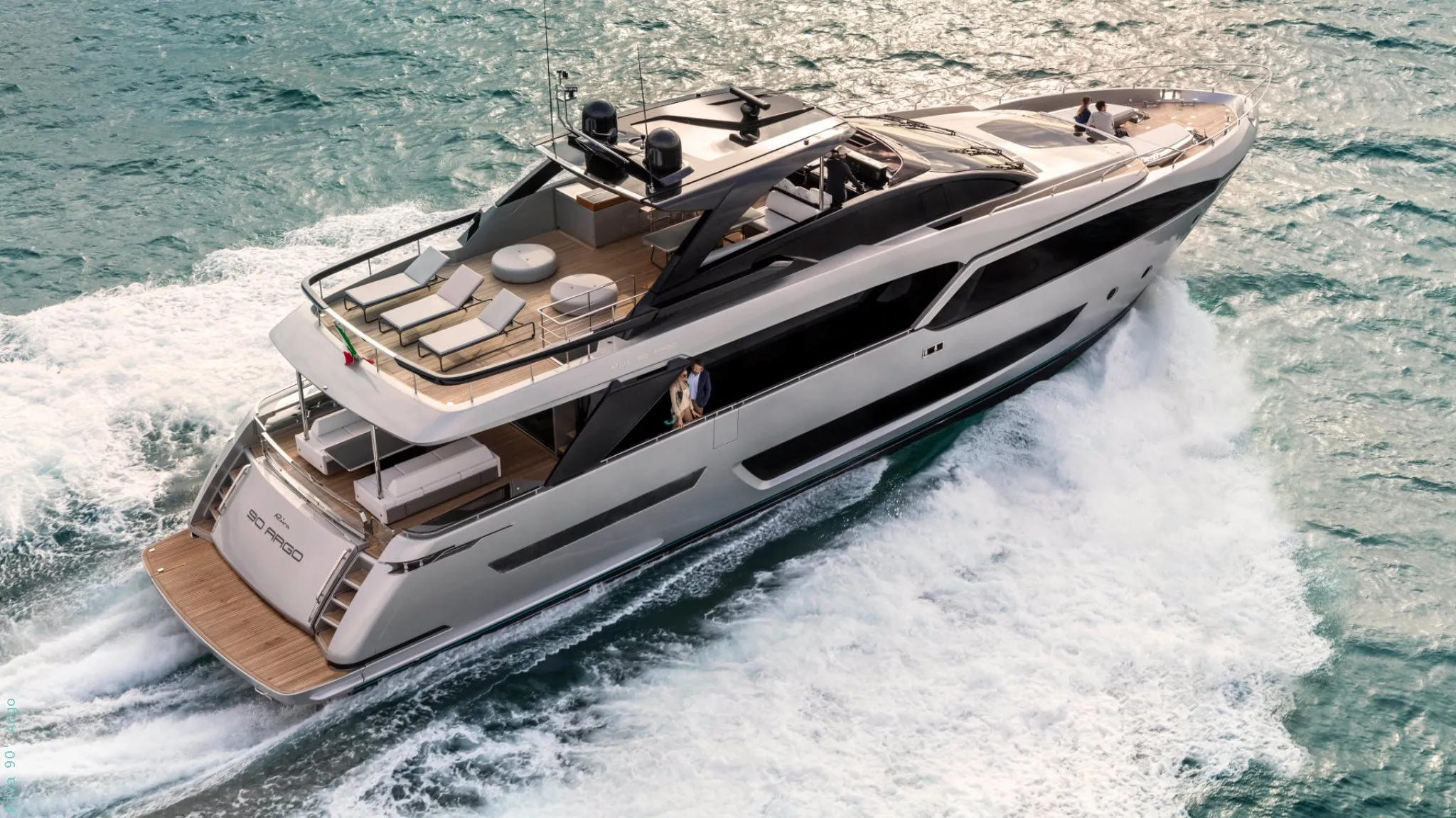 Riva Flybridge yacht