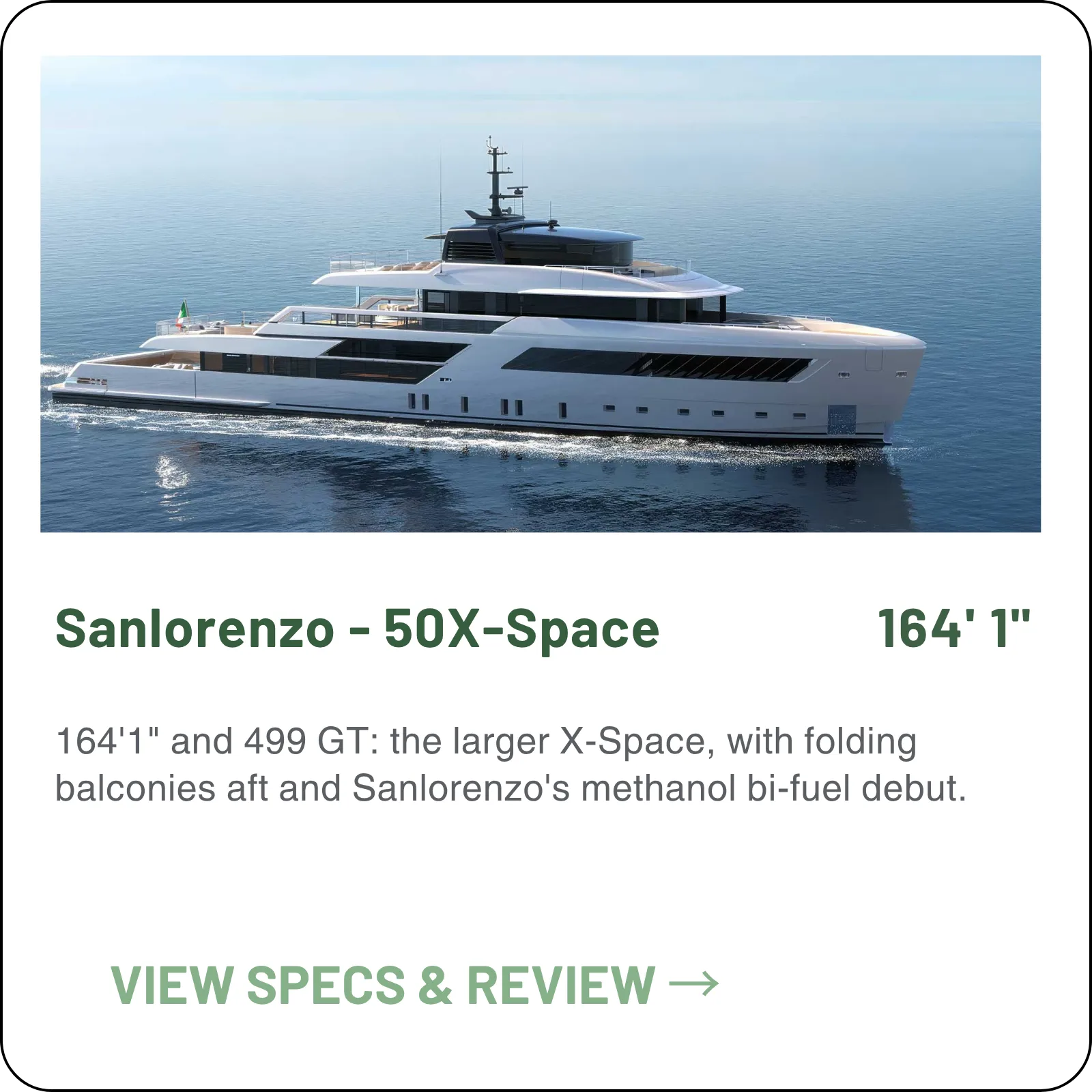 Sanlorenzo 50X-Space model card