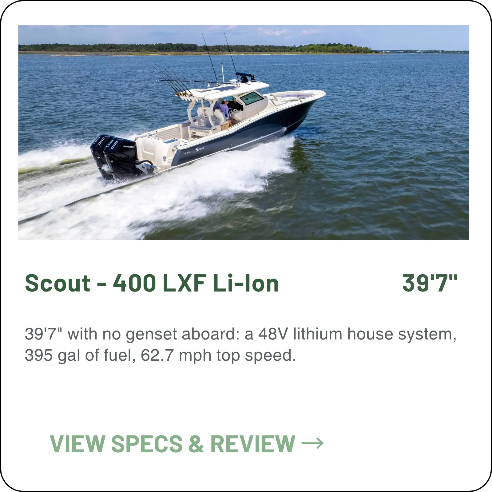 Scout 400 LXF Li-Ion model card